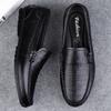 Fashion Luxury Brand Male Casual Shoes British Style Genuine Leather Loafers Comfy Slip On Moccasin High Quality Men's Business Shoes