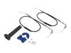 POSH FAITH Compact High Throttle for Honda GROM To and GSX250R Part Number Kit, Blue, (up 2017) (2017-2018), 059678-B1