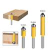 8mm Schacht Flush Trim Bovenfreesbit Met Lager voor Hout Sjabloon Patroonbit Wolframcarbide Frees