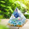 Orgonite Crystal Orgone Pyramid Tree of Life Energy Tower Nature Reiki Healing Chakra Object (H)