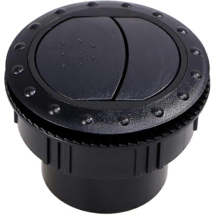 Dashboard Air Conditioning Deflector Outlet Side Roof Round Air Vent Ventilation Outlet for Car RV ATV A/C 60mm/2.3inch - DD