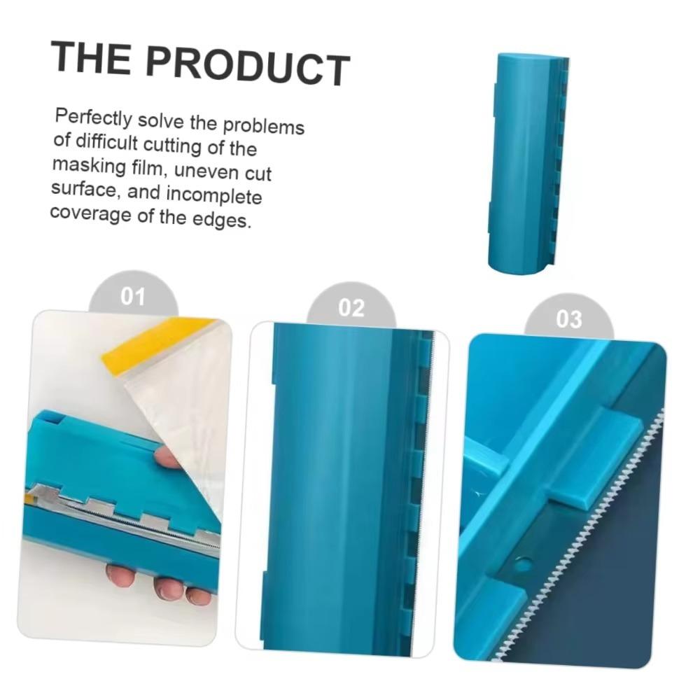 Paint Tool Vinyl Wrap Cutter ABS Paint Protection Film Cutter Tool Masking Paper Dispenser