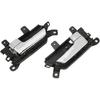 Tbest Door Handles,82620-2J000,2009 Interior Door Handle,Inner Door Handle 2Pcs Car Inside Door Handles 82620‑2J000 Silver Replacement for