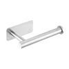 Punch-Free Square Stainless Steel Tissue & Paper Towel Holder for Kitchen or Bathroom