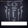 For Volvo XC90  2024 Gearbox Panel Navigation Screen Automotive Interior TPU Protective Film Anti-Scratch Sticker