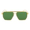Bottega Veneta Sunglasses Gold Women Eyewear BV1012S004