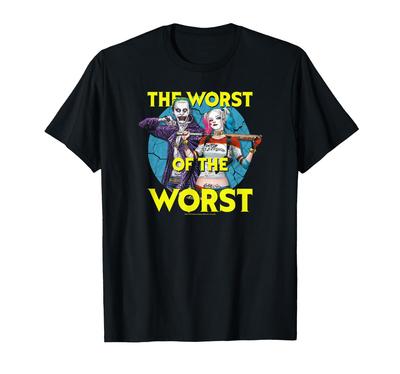 Suicide Squad Harley Quinn & Joker Worst Pair T-Shirt
