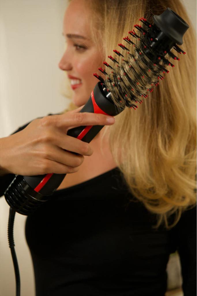 REVLON Blow Brush Dryer Tourmaline Ionic RVDR5298JPBLK