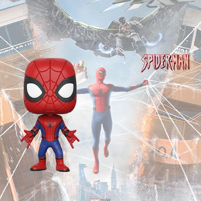 Funko Pop Spider-man Figure Marvel's The Avengers Superhero Collectible Toy