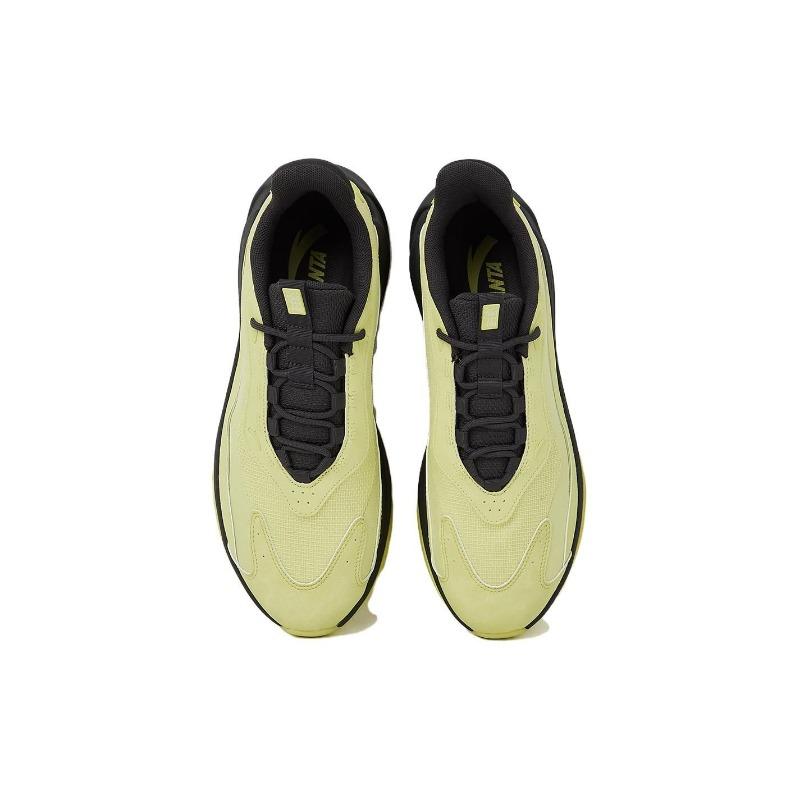 Anta Men Low-top Casual Shoes Green Charcoal Cushioned Durable Resilient 112318840-4