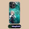 Game GI Lynette Glass MagSafe Mobile Phone Case for iPhone 17 16 15 14 13 12 11 Air Pro Max Plus Mini Colorful Cover