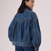 Levis Relaxed Versatile Lantern Sleeve Denim Jacket Women jackets 005NQ-0001