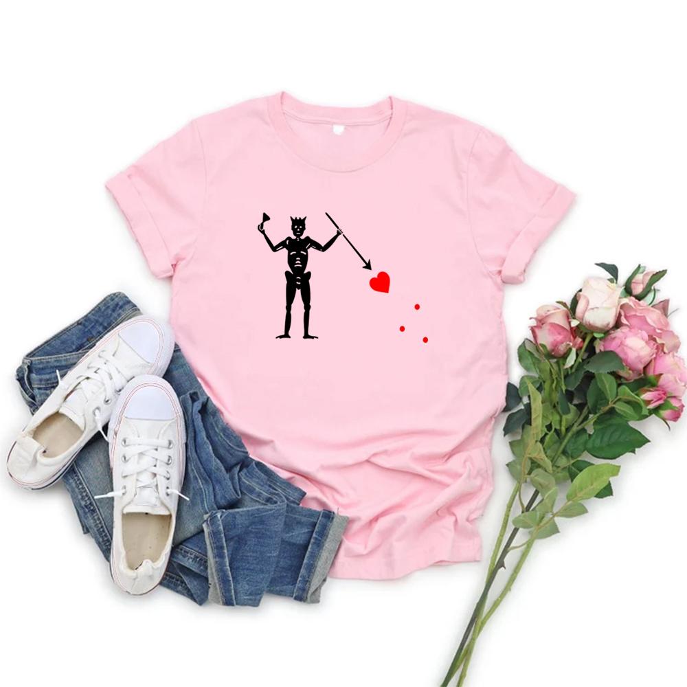 Футболка с пиратским флагом Jolly Roger от Blackbeard Футболка с изображением Эдварда — фото 6