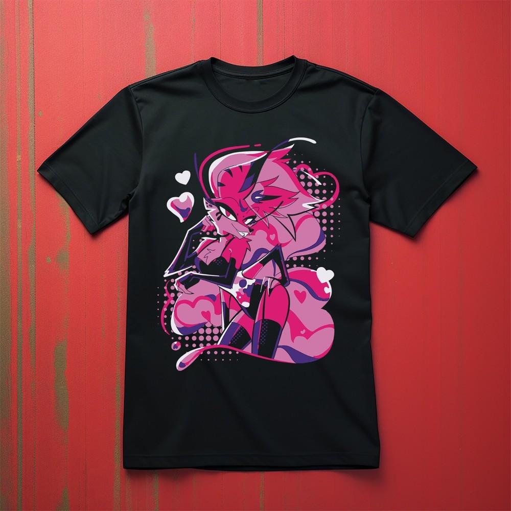 

Queen Bee Cute Heart shirt adults anime tv show t-shirt Animated Musical Top 4XL