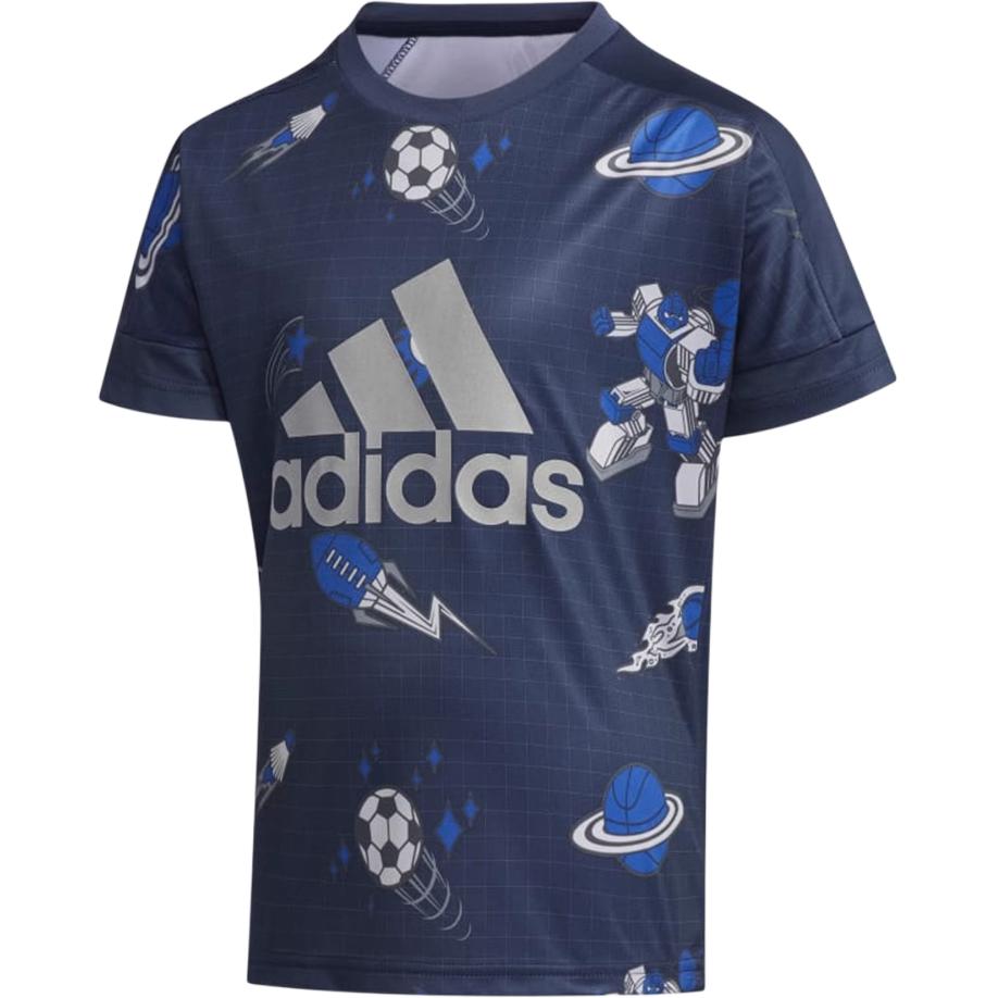

Adidas Kids T Shirts Crew Neck Moderate FM9775 176
