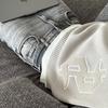 Y2K Grauer Langarmpullover Dollar Gothic Stickerei Pullover Goth Retro Casual Streetwear Old Money Herren Kastenförmige Strickbekleidung