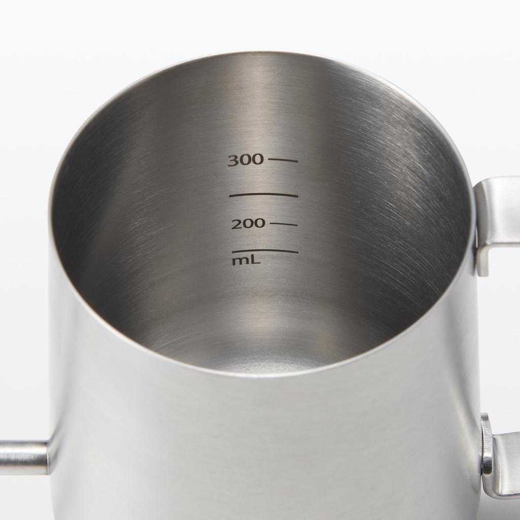 MUJI Stainless Steel Drip Pot with Graduated Coffee Maker, MDP74A3A