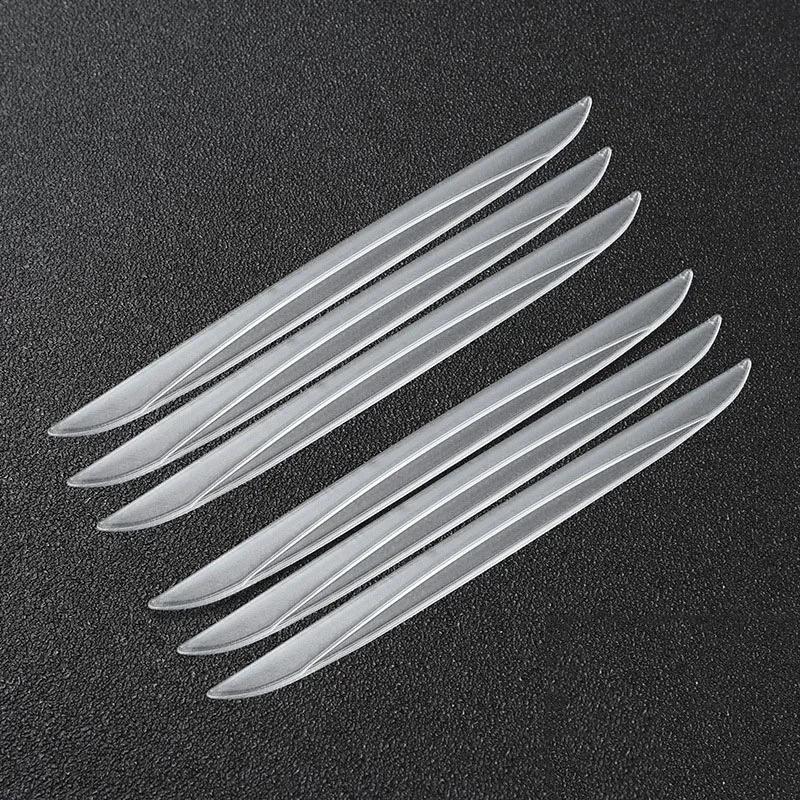 Set da 4/6 pezzi, protezioni universali per paraurti, protezione per bordi portiera auto, protezione specchietto retrovisore, striscia protettiva
