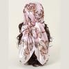 Head Scarf Women Luxury Brand Square 90*90cm Silk Foulard Satin Bandana Cheveux Soft Neckerchief Hijab Hair Scarves For Ladies