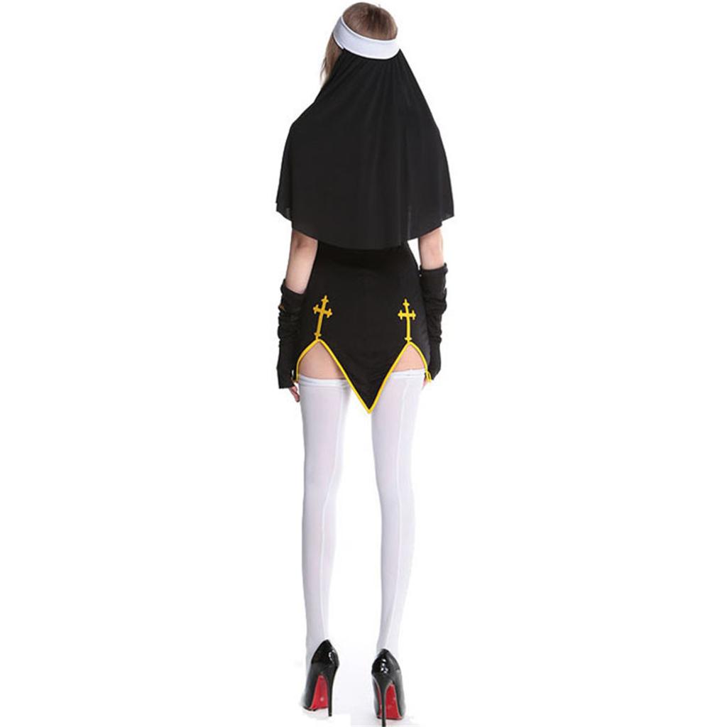 Women's Costume Dress Set for Halloween Party Role Play and Stage Performance