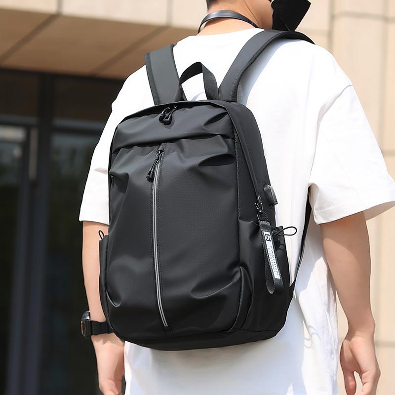 High Capacity Student Backpack  Laptop Bag  Workwear Trend  Male Travel Bag