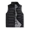 Unisex Large 80% White Duck Down Graphene Vest - Autumn/Winter 2024 Style, Warm Outerwear Gilet