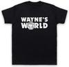 Wayne's World Womens Men T Shirts Pour Homme Et Femme Avec Logo Rock Music Film Garth Blanc Jaune Noir Rouge