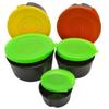 Cross-Border Breathable PP Plastic Worm Box - 3-Piece Outdoor Sandworm Bait Container for Fishing Gear