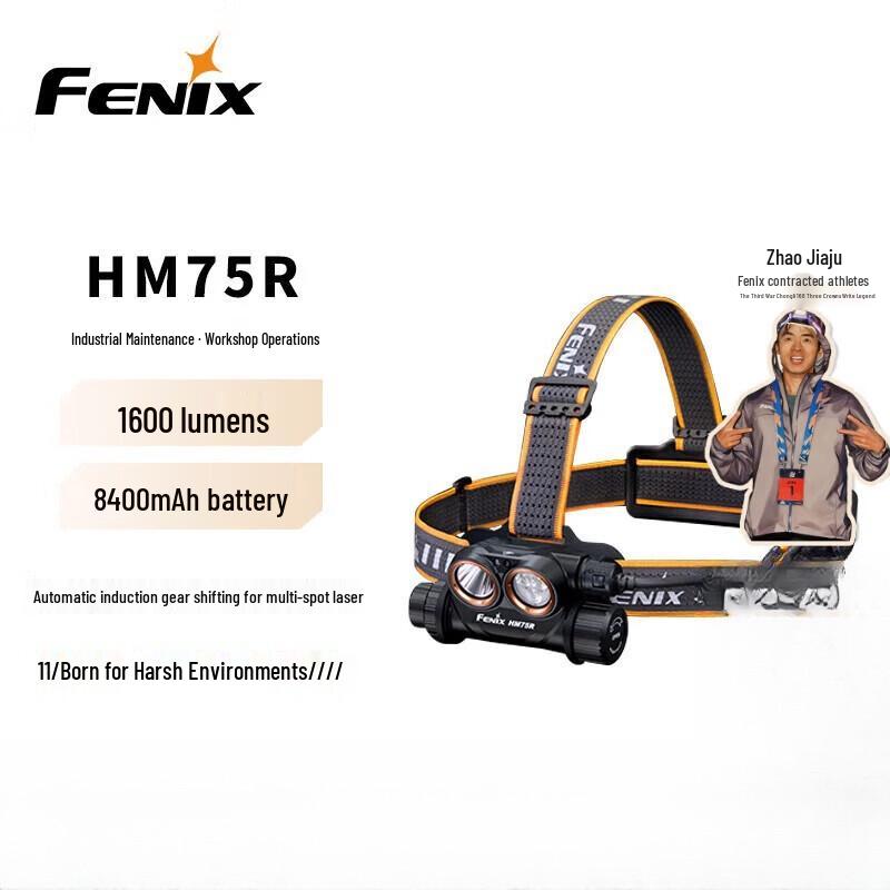 Fenix HM75R Multi-Purpose Rechargeable Headlamp