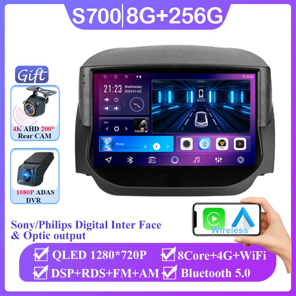 Android 14 For Ford EcoSport Eco Sport 2014 - 2018 Auto Wifi Radio Stereo Multimedia Player GPS Navigation Wireless Carplay Dvd