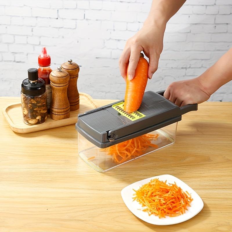 14/16 in 1 Vegetable Multifunctional Chopper Onion Potato Chopper Food Grate Food Grade Grater Kitchen Vegetable Slicer Dicer