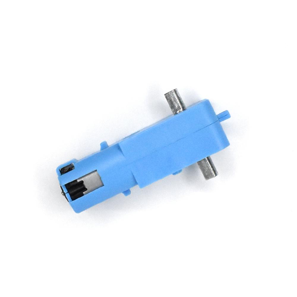 DC 3V-6V 1:90 Metal Dişli Motor Tamamı Metal/Yarı Metal Tek Eksenli Dişli Motor Robot Akıllı Araç Hız Düşürücü TT Motor Mavi