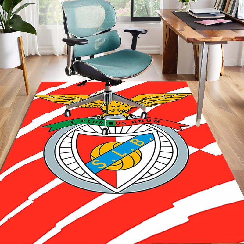 1pc Football Team Design Area Rug - Non-Slip, Soft & Cozy Floor Mat for Living Room, Bedroom, Office - Indoor/Outdoor Decorative Carpet