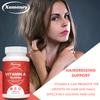 Xemenry Natural Vitamin A Capsules relieve eye fatigue, improve skin, support immunity, and are suitable for adults.