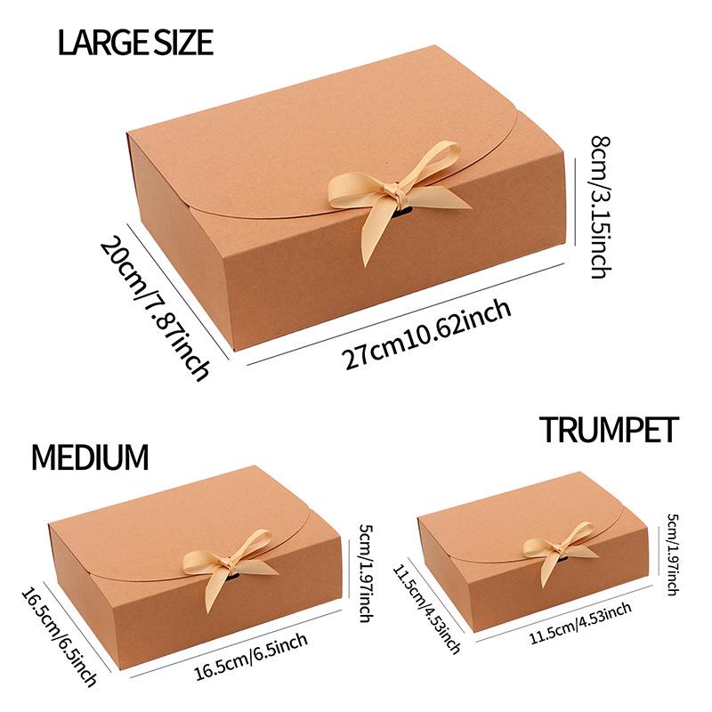 

Versatile Kraft Paper Pastry Takeout & Gift Box 11.5*11.5*5cm