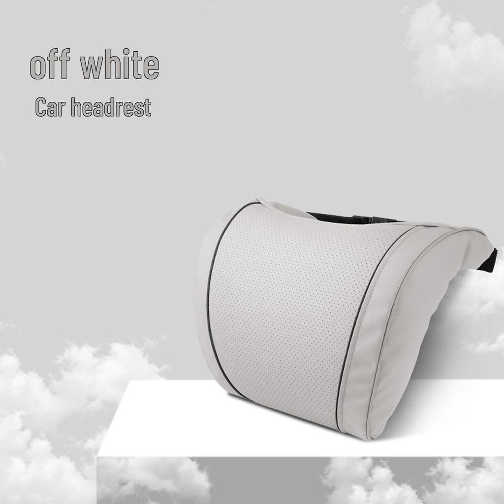 Toyota Car Headrest Neck Pillow & Lumbar Support with Removable Cover & Adjustable Straps