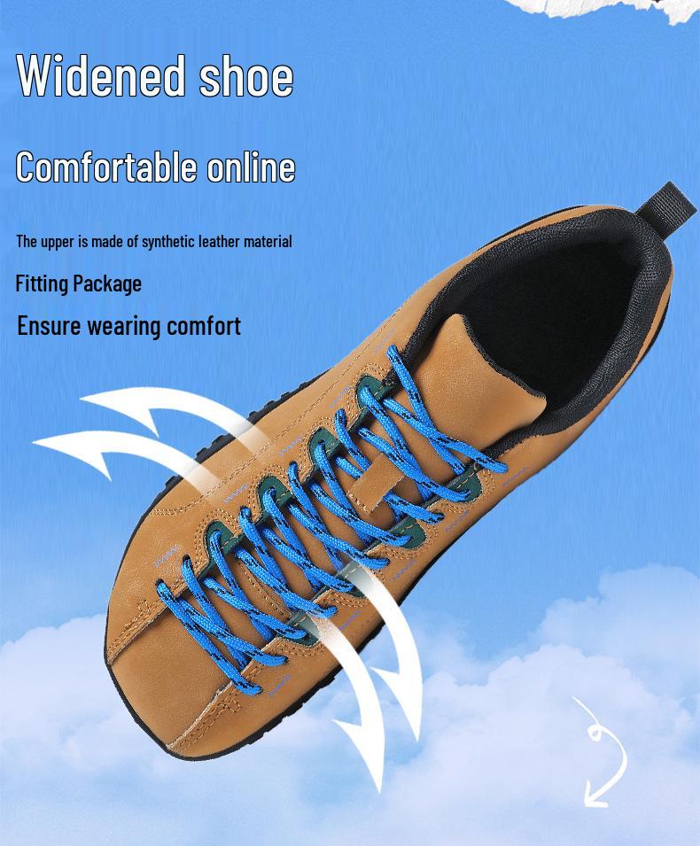 Extra Large Size 48 Wear-resistant Non-slip Hiking & Camping Shoes for Couples