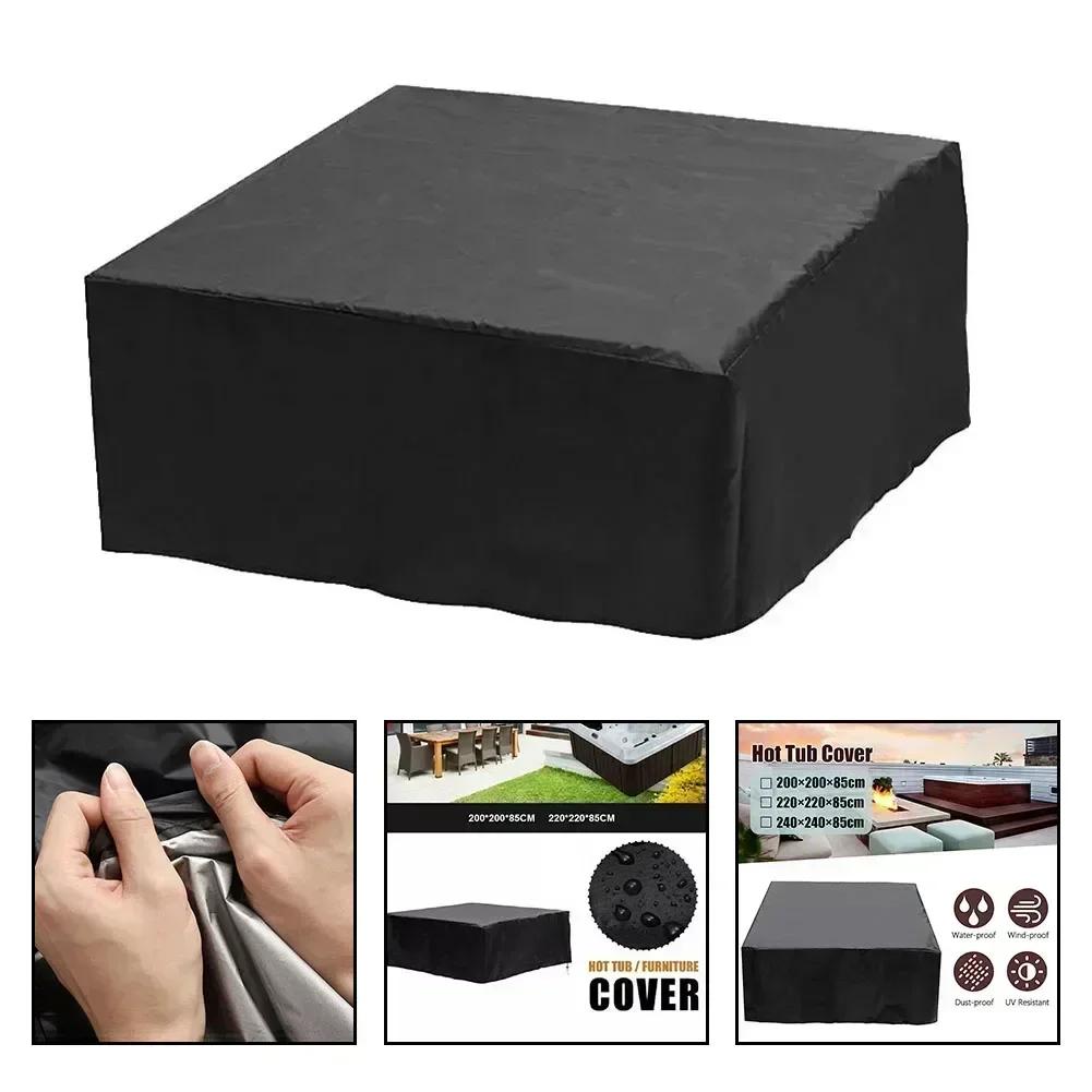 

Dacron Waterproof Thermal Insulation Spa Cover Replacement Protector For Swimming Pool Spa Cover Thermal Pool Tools 200x200x85cm