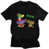 Short Sleeve White Clothing Tees Kawaii Fashion Cartoon Cheburashka Funny T-shirt for Boys Girls Summer Print funny tops tee