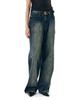Sekeonmonollogeu 3 Stitched Wide Washed Denim Pants [Dblue]_Sept056Dblue