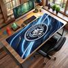 Alfombrilla de ratón grande impresa del Manchester City, alfombrilla de escritorio suave de goma antideslizante para decoración de oficina, portátil y ordenador