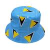 Bucket Hat Plus Size Patch Double-Sided Wear Polyacetic Fiber Thick Premium Gothic Running Custom National Flag Bucket Hat