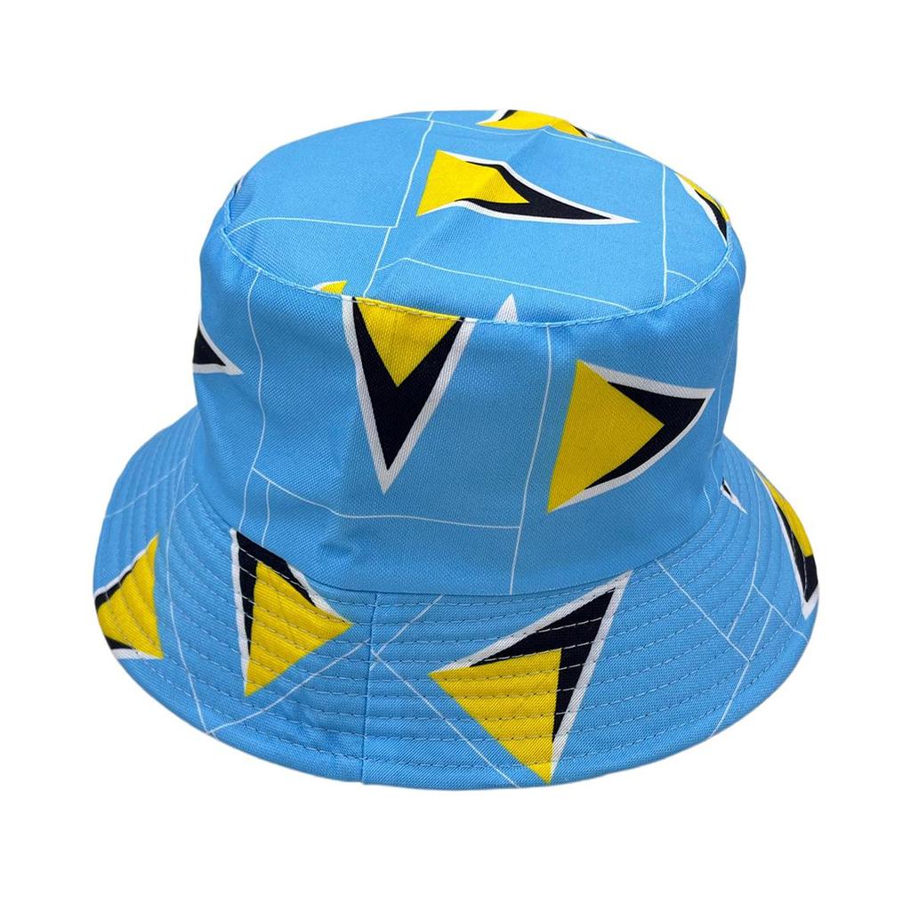 Bucket Hat Plus Size Patch Double-Sided Wear Polyacetic Fiber Thick Premium Gothic Running Custom National Flag Bucket Hat