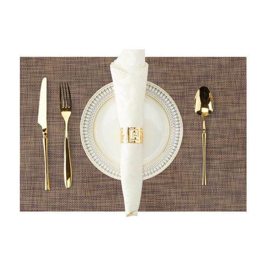 Heat Resistant Placemats Reusable Wear-Resistant Stain-Proof Table Non-Slip Heat-Insulating Mats Protectors for Dining