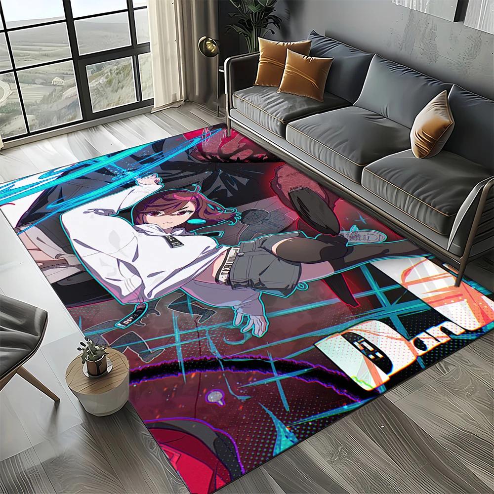 2025 New Style DAN DA DAN Anime Cartoon Carpet Rug for Living Room Bedroom Home Sofa Decoration,Kid Play Non-slip Floor Mat Gift