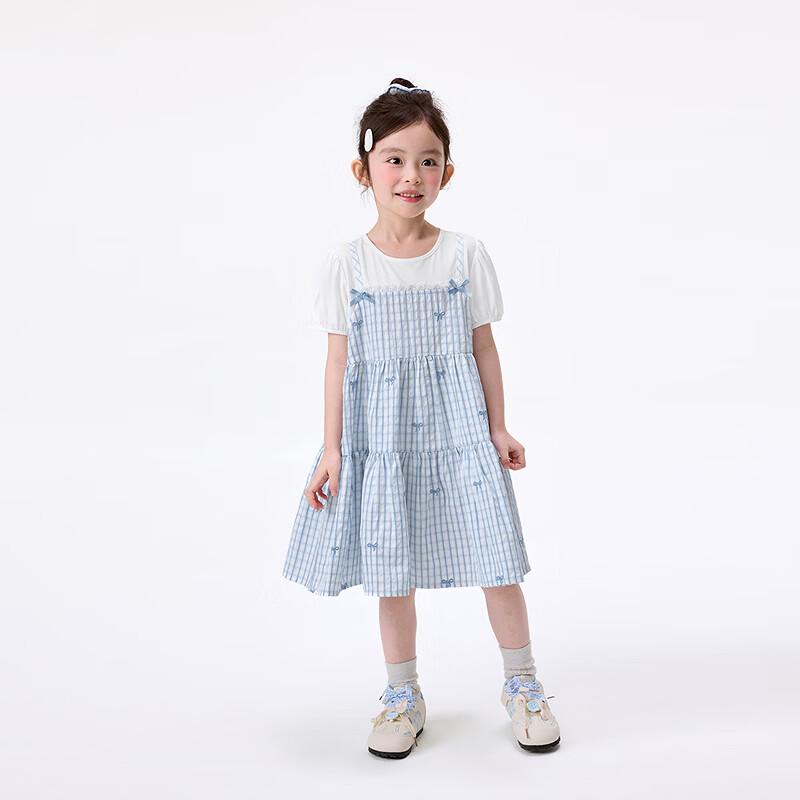 Girls' Cool-Touch Anti-Bacterial Lyocell Summer Long Dress