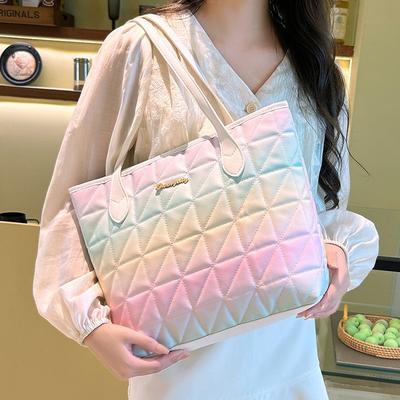 New Women's Tote Bag Handbag Versatile Niche Trend Temperament Shoulder Bag Large Capacity Women's Bag