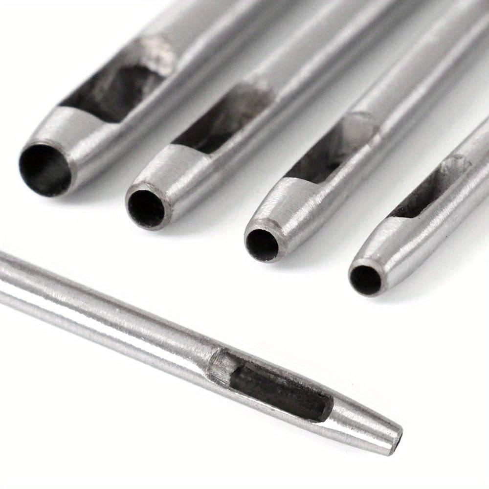 Leather Punching Round Punching Material Punching Hole Opening Diy Manual Leather Goods Punching Tools 0.5-6mm12 Sets