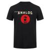 Analog Vacuum Tube TShirt for Radio and Amp Collectors Funny Electron Valve Lover T Shirts Summer Streetwear Gifts HJ057