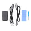 M.2 NVME SSD Hard Drive Enclosure Professional 10Gbps Type C USB3.1 Gen2 Hard Drive Enclosure for Windows for OS X for